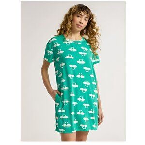 New 2X/3X Women's Soft Swan Sleepshirt w/ Pockets